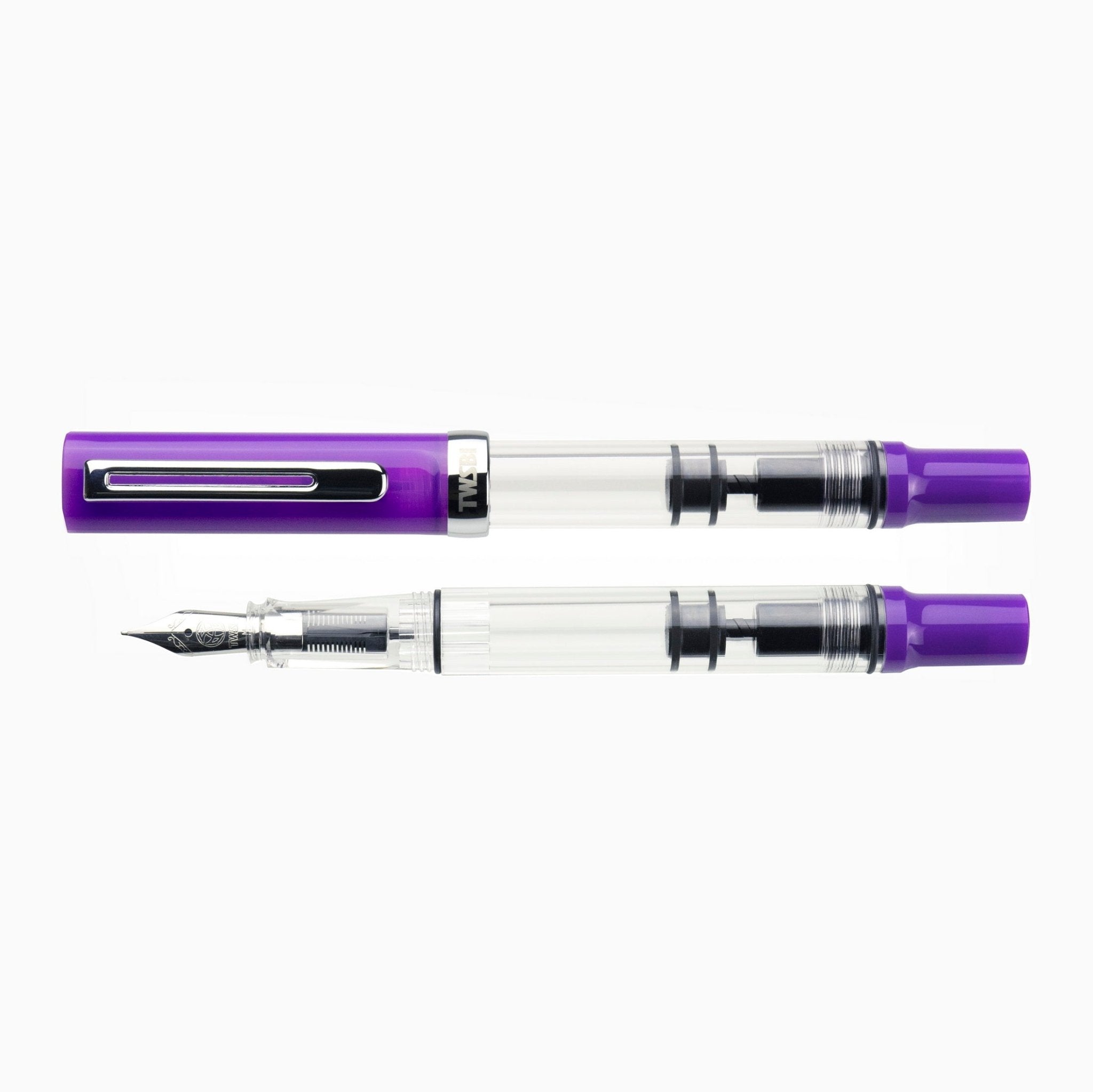 TWSBI Eco T Eggplant fountain pen - Fontoplumo